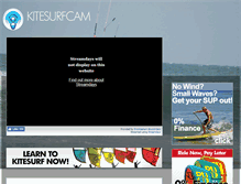 Tablet Screenshot of kitesurfcam.co.uk